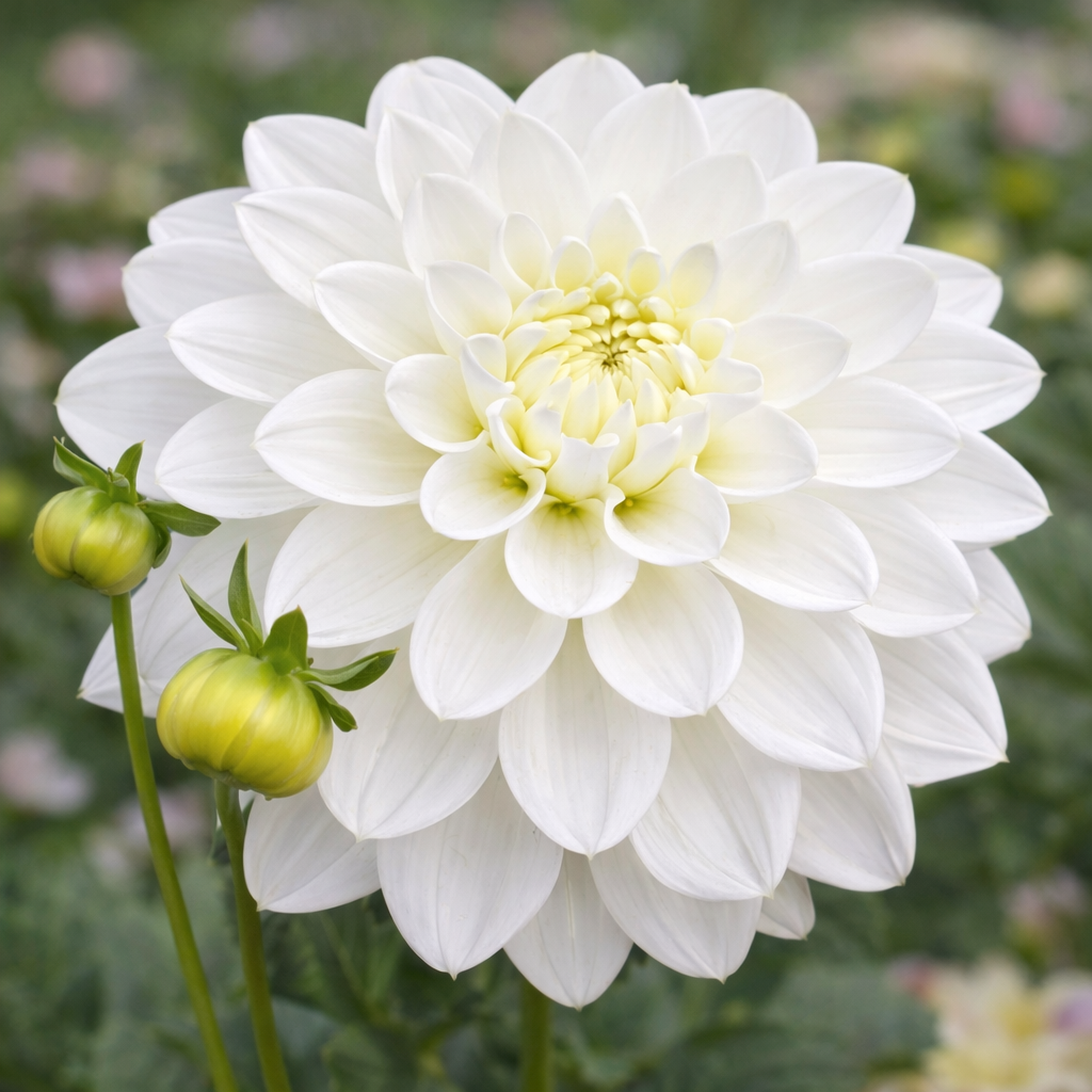 Eternal Snow Dahlia Tuber