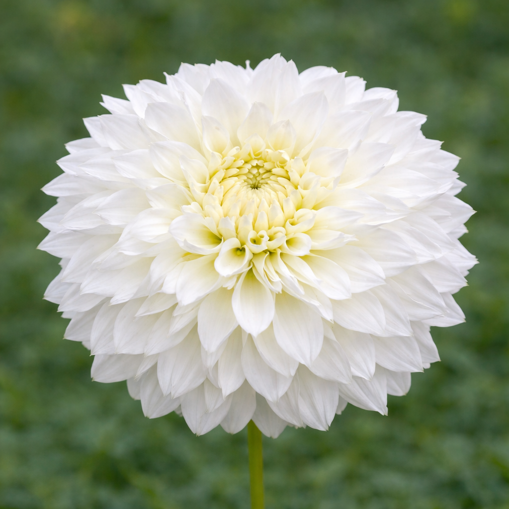 White Perfection Dahlia Tuber