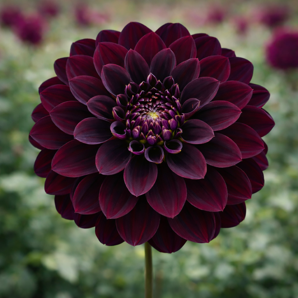 Black Satin Dahlia Tuber